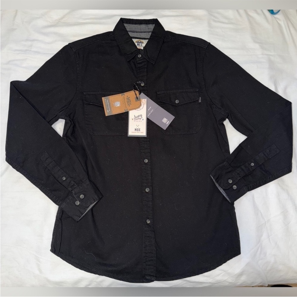 NWT MBX Men's Black Shirt size S